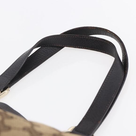 GUCCI GG Canvas Abbey Tote Bag Beige Gold - Picture 8 of 13